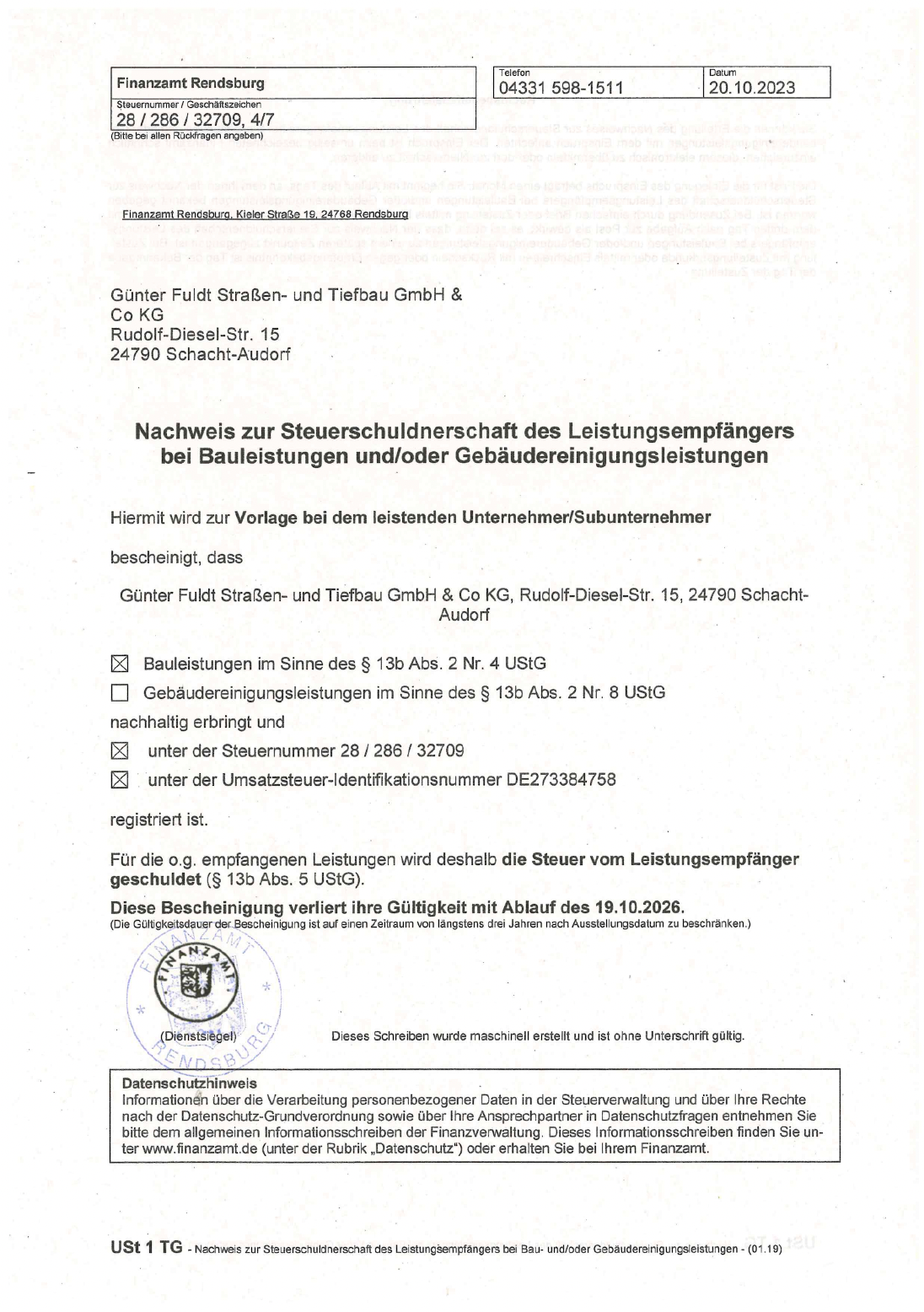 fuldt_Nachweis zur Steuerschuldnerschaft_screen